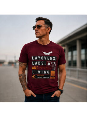 Men's Unbranded Graphic Short Sleeve Tee Maroon Size L